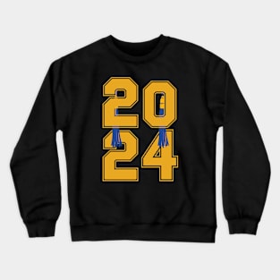 Class of 2024 Senior Graduation Gifts Funny Graduate 2024 T-Shirt Crewneck Sweatshirt